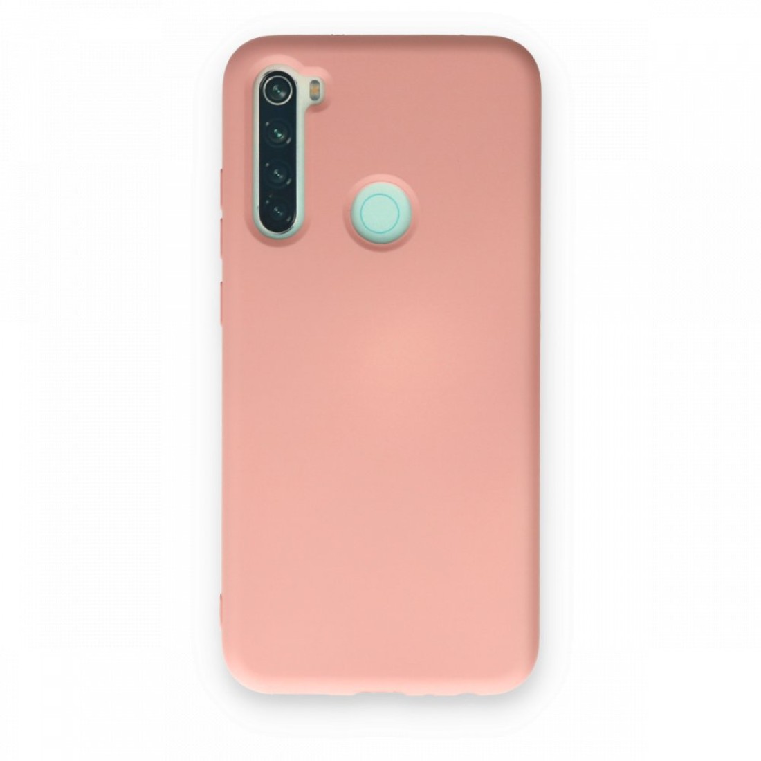  Xiaomi Redmi Note 8 Kılıf Nano içi Kadife Silikon - Pudra