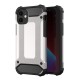  iPhone 12 Mini Kılıf Tank Silikon Kapak - Gümüş