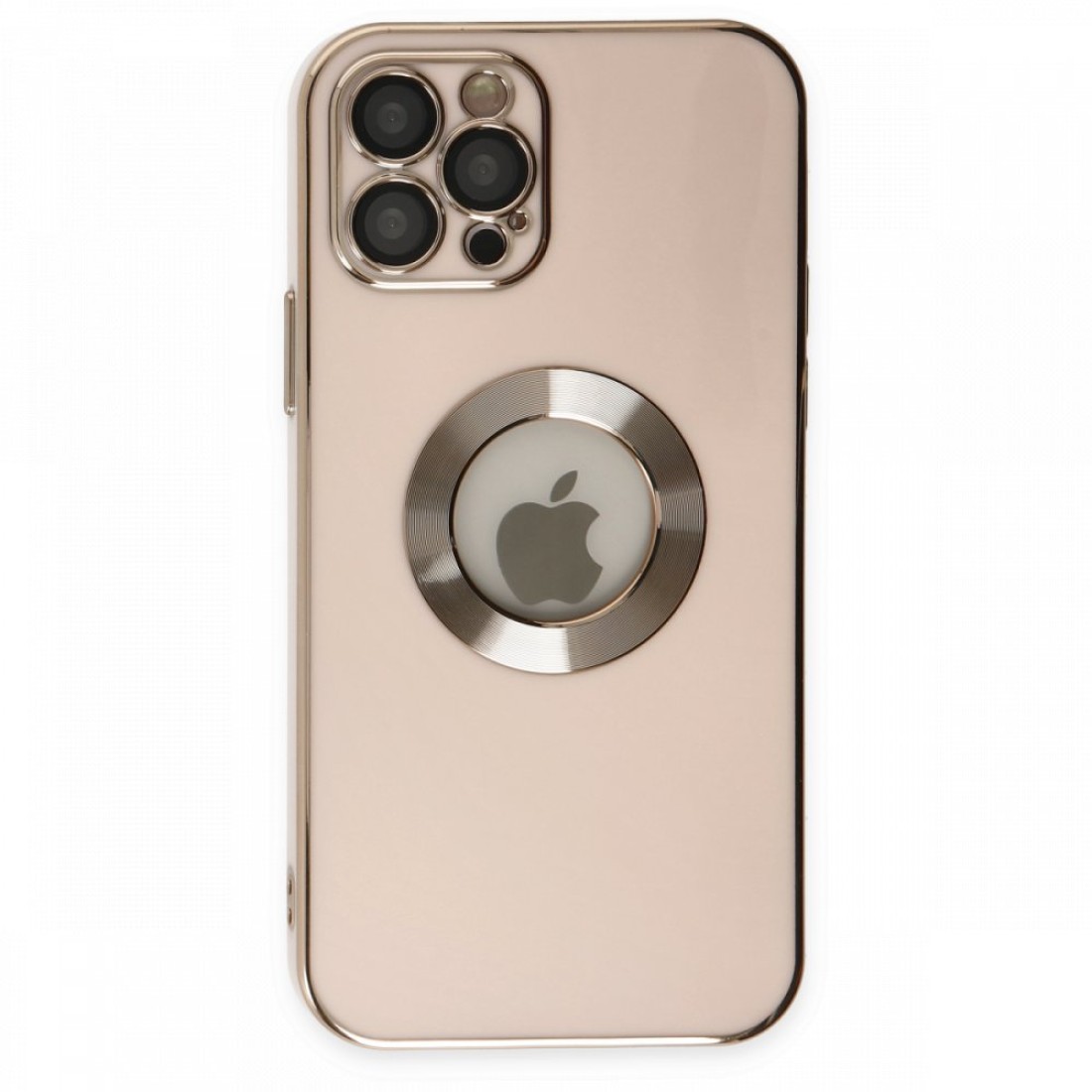  iPhone 12 Pro Kılıf Store Silikon - Pembe