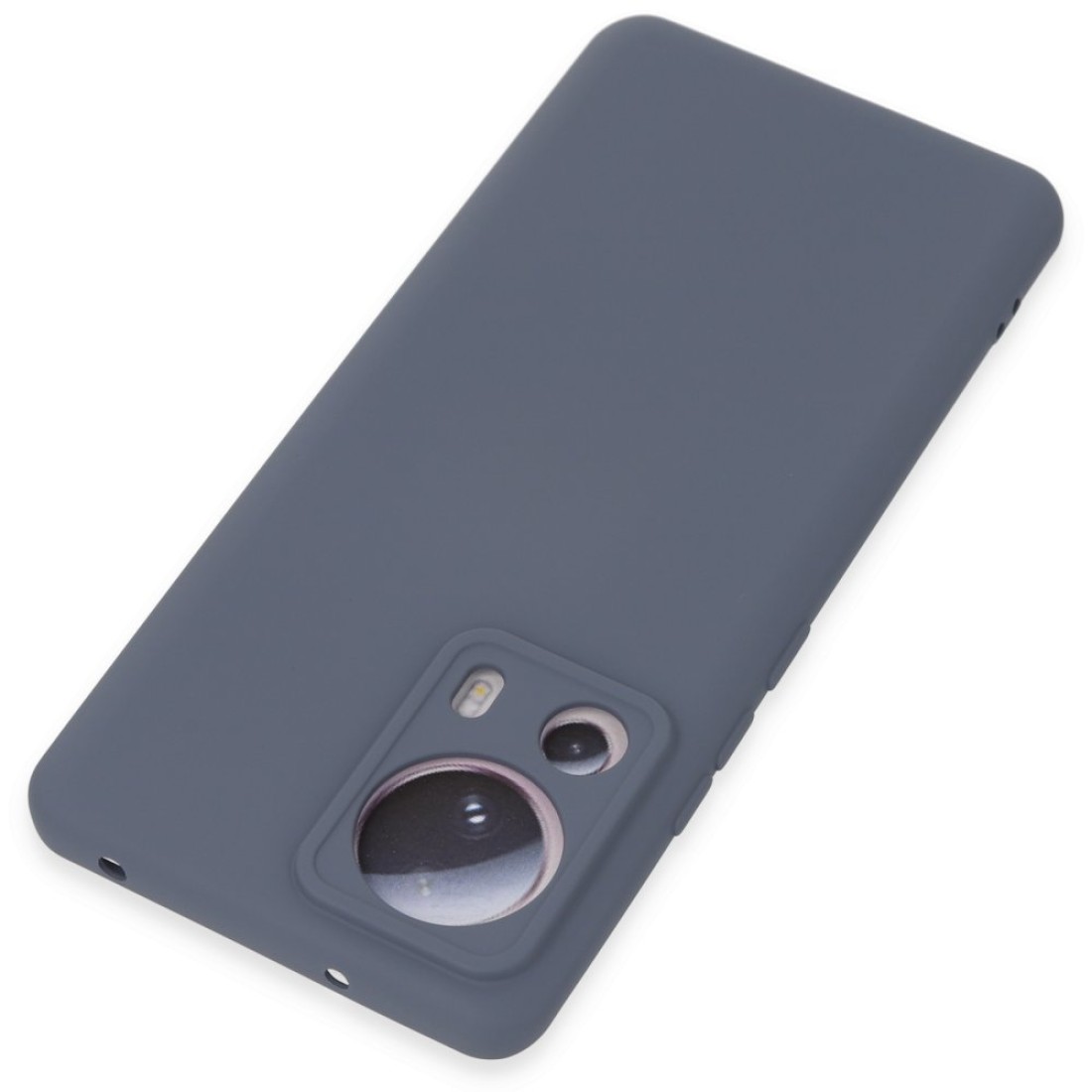  Xiaomi Mi 13 Lite Kılıf Nano içi Kadife Silikon - Gri