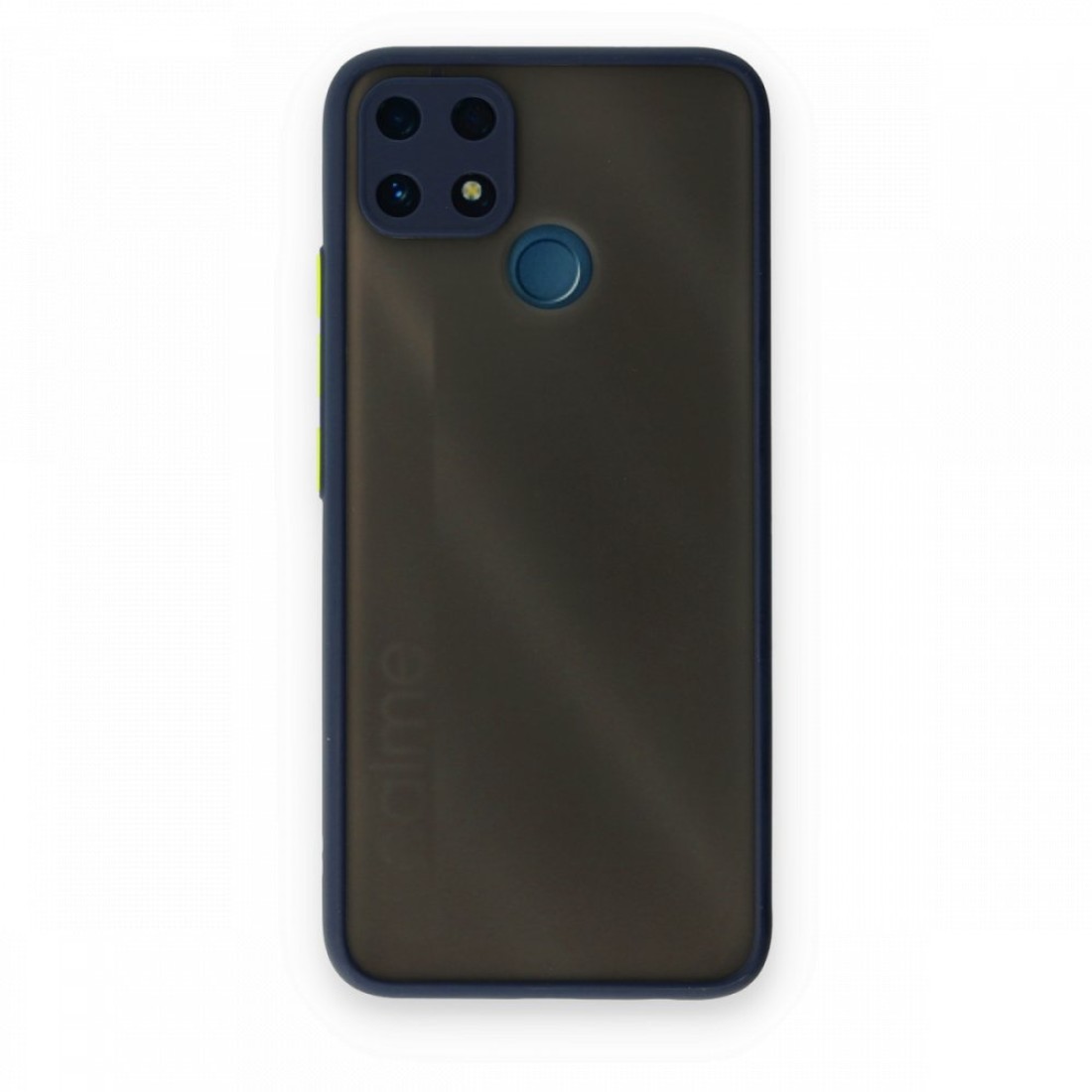  Realme C25 Kılıf Montreal Silikon Kapak - Lacivert