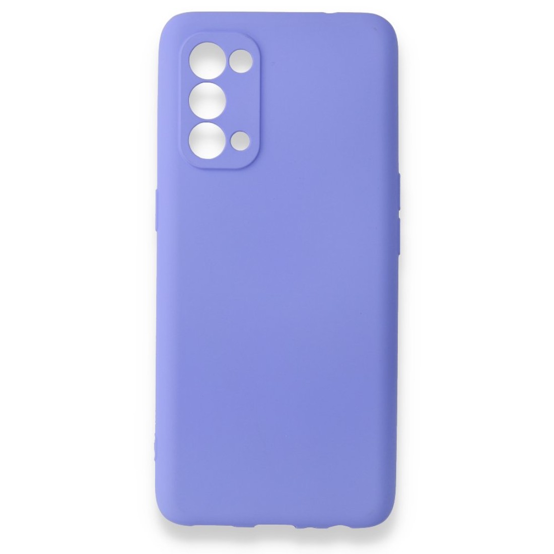  Oppo Reno 5 Pro Kılıf First Silikon - Lila