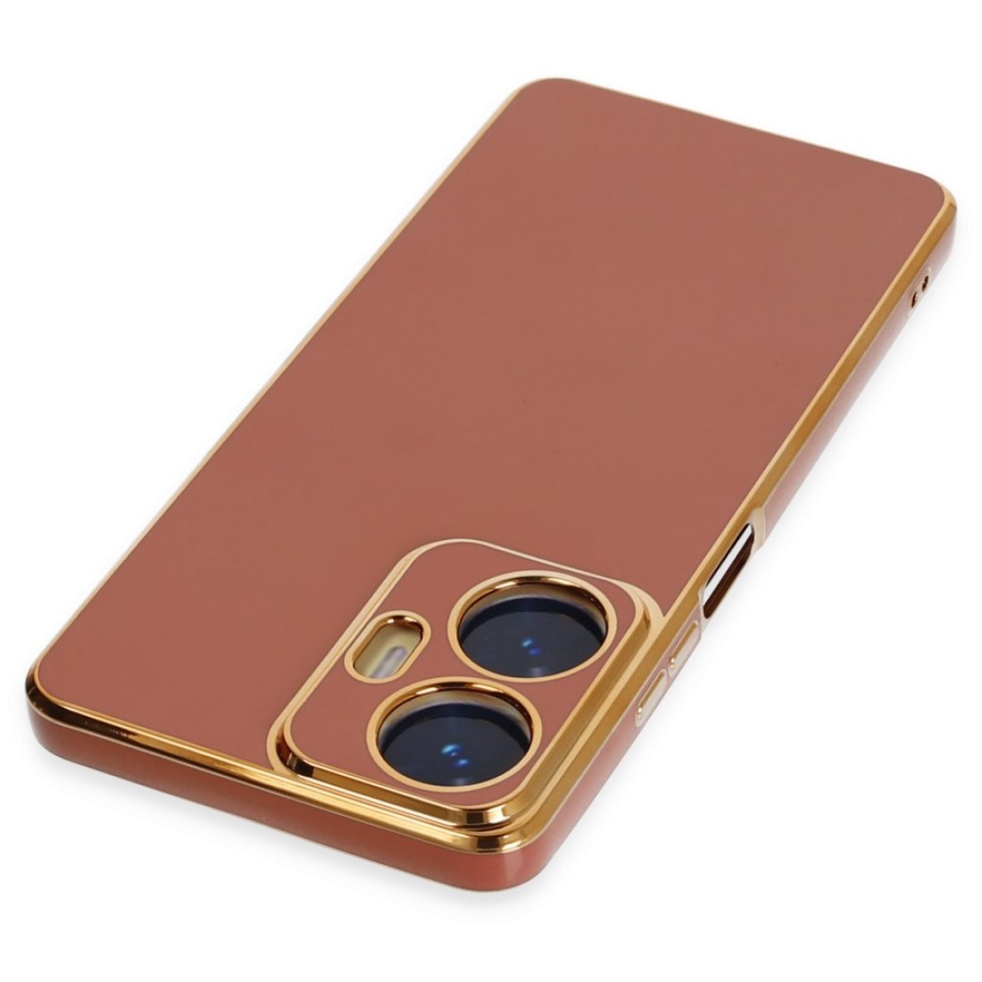  Realme C55 Kılıf Volet Silikon - Kırmızı