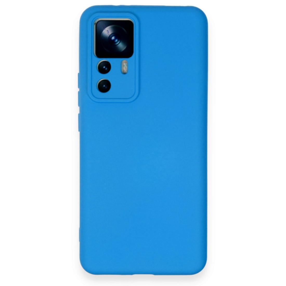  Xiaomi Mi 12T Pro Kılıf Nano içi Kadife Silikon - Mavi