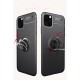  iPhone 11 Pro Kılıf Range Yüzüklü Silikon - Siyah