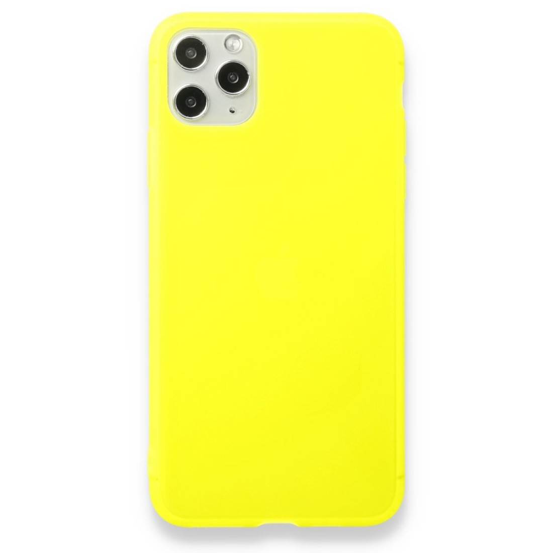  iPhone 11 Pro Kılıf Hopi Silikon - Sarı