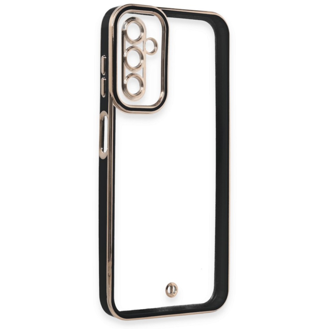  Samsung Galaxy A14 4G Kılıf Liva Lens Silikon - Siyah