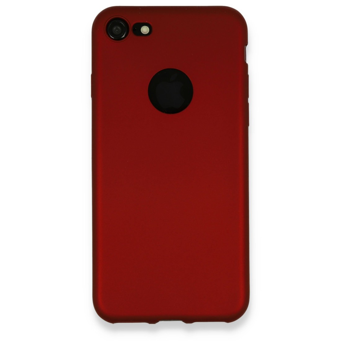 iPhone 8 Kılıf First Silikon - Bordo iPhone 8 Kılıf First Silikon - Bordo