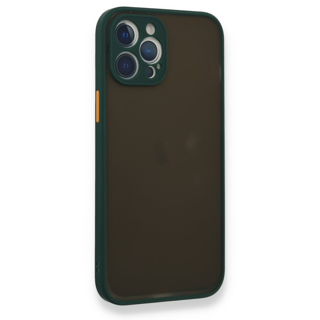 iPhone 12 Pro Kılıf Montreal Silikon Kapak - Yeşil iPhone 12 Pro Kılıf Montreal Silikon Kapak - Yeşil