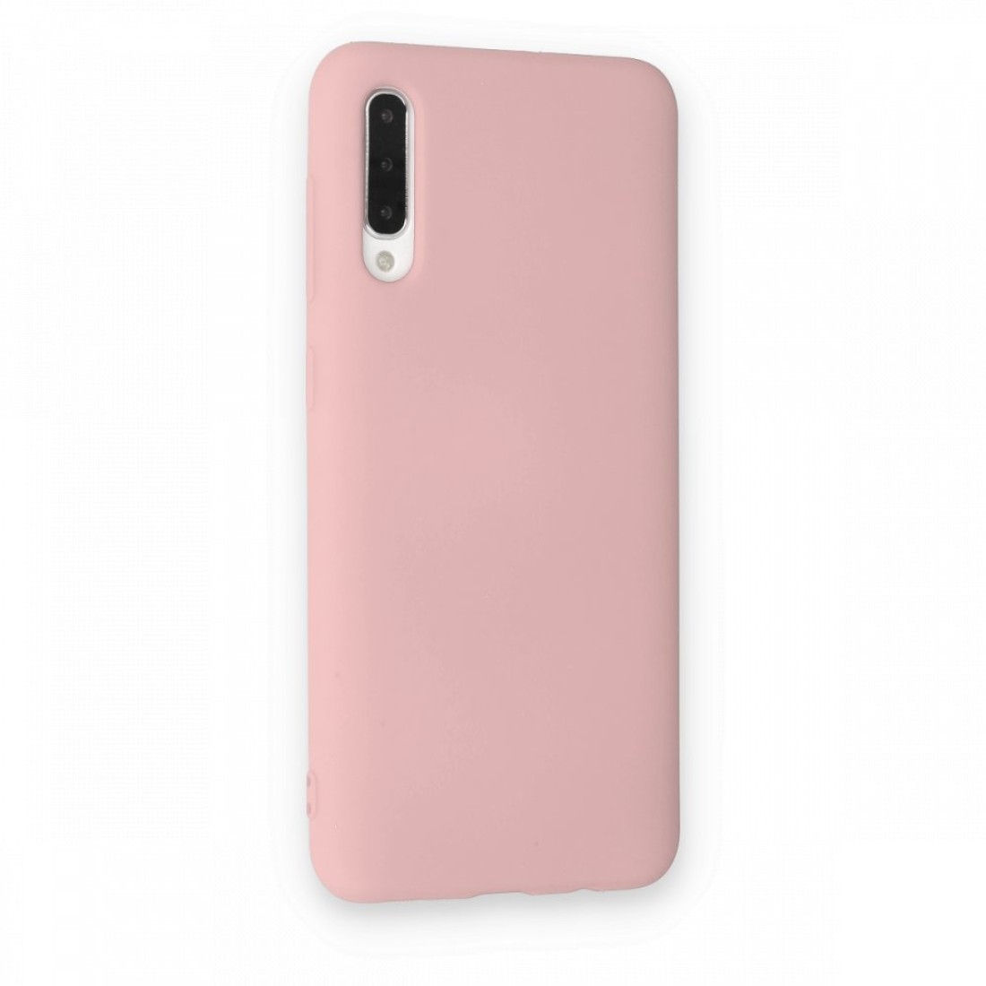  Samsung Galaxy A50 Kılıf Nano içi Kadife Silikon - Pudra