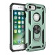 iPhone SE 2020 Kılıf Sofya Yüzüklü Silikon Kapak - Yeşil iPhone SE 2020 Kılıf Sofya Yüzüklü Silikon Kapak - Yeşil