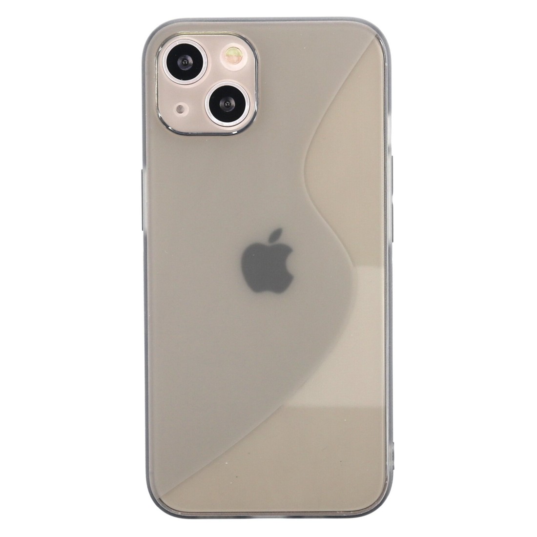  iPhone 13 Mini Kılıf S Silikon - Gri