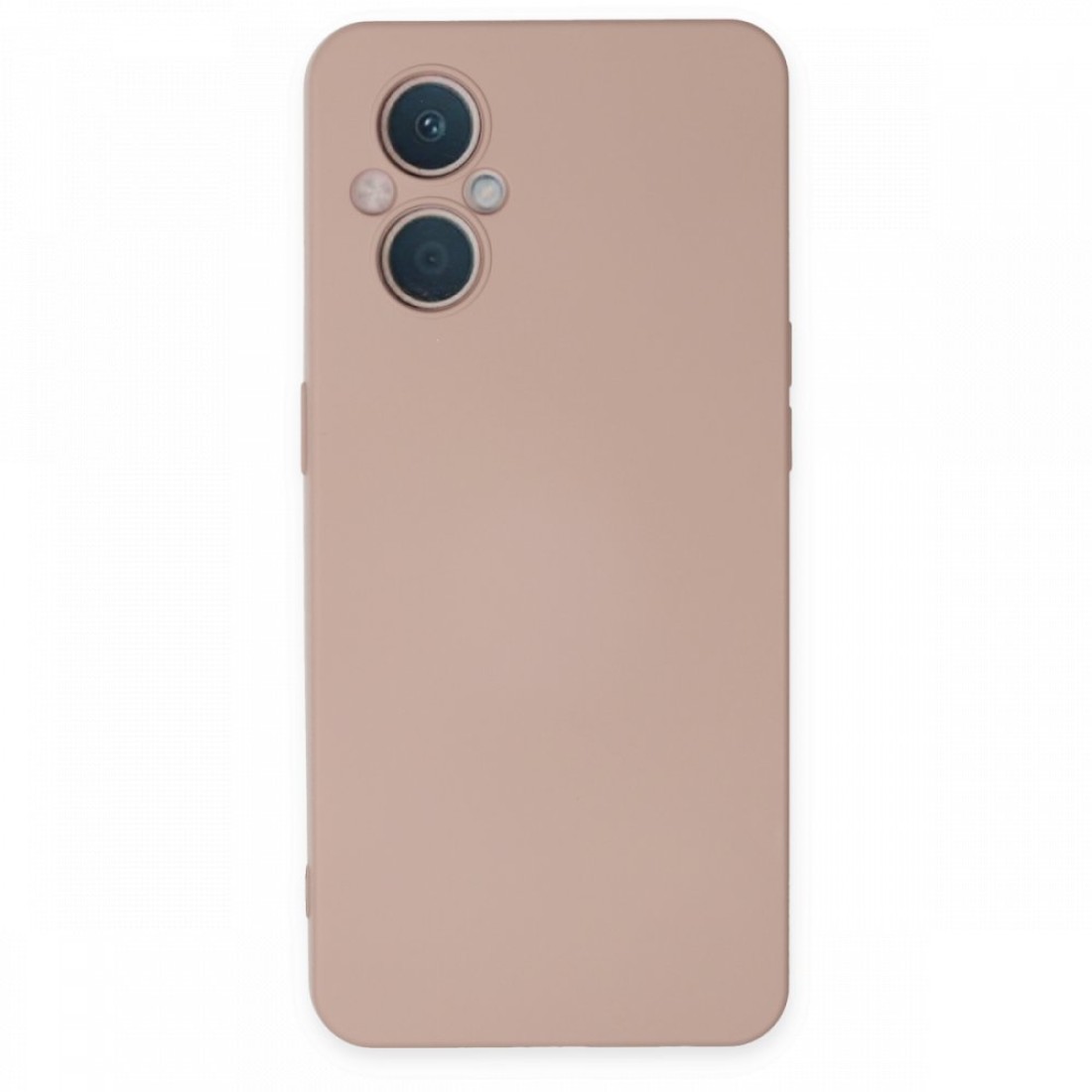 Oppo Reno 7 Lite Kılıf Nano içi Kadife Silikon - Pudra