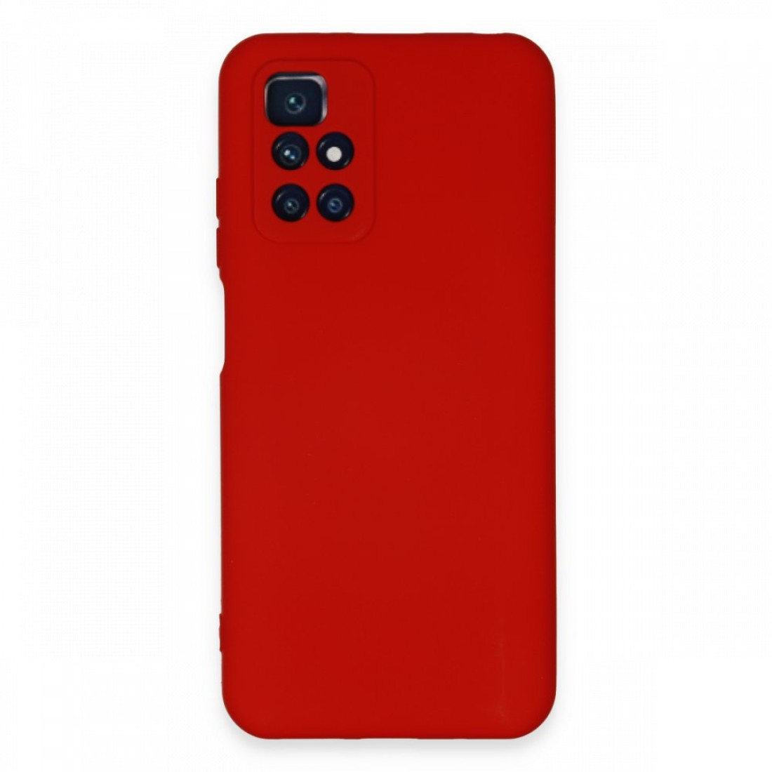  Xiaomi Redmi Note 11 4G Kılıf Nano içi Kadife Silikon - Kırmızı