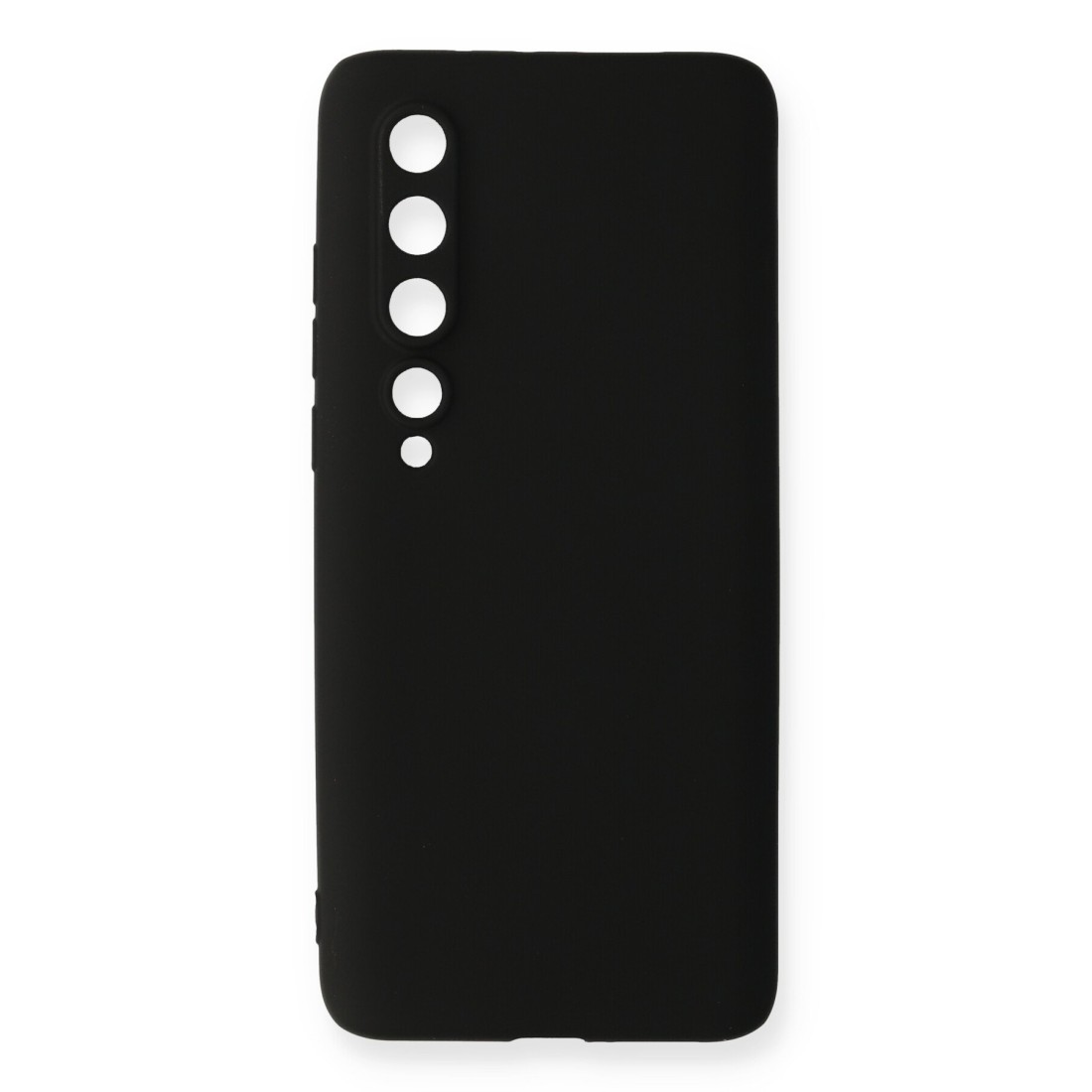  Xiaomi Mi 10 Kılıf First Silikon - Siyah
