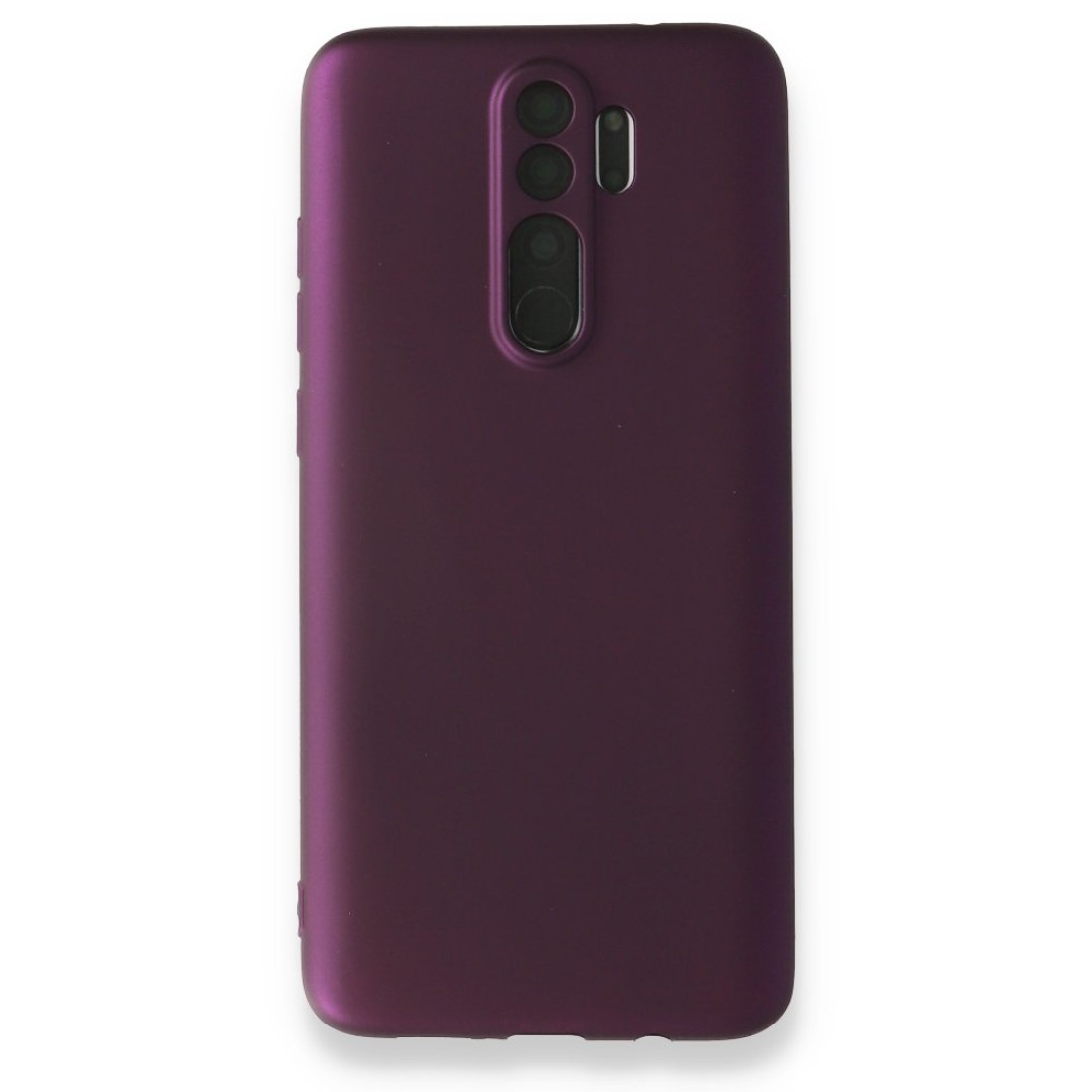  Xiaomi Redmi Note 8 Pro Kılıf First Silikon - Mürdüm