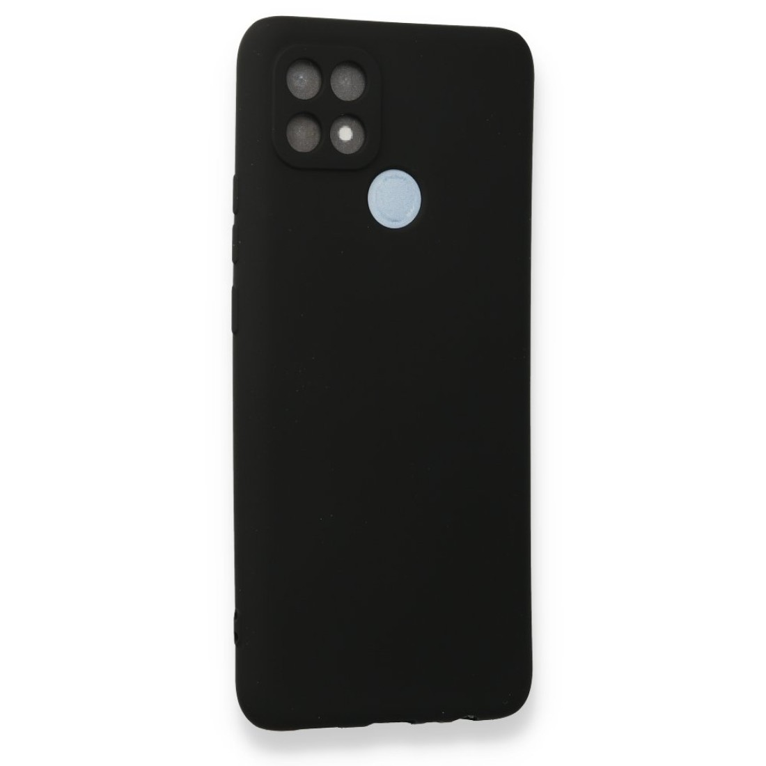 Oppo A15 Kılıf First Silikon - Siyah Oppo A15 Kılıf First Silikon - Siyah