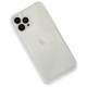  iPhone 13 Pro Max Kılıf S Silikon - Şeffaf