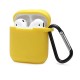 Airpods 2 (2.nesil) Sert Silikon Kılıf - Sarı Airpods 2 (2.nesil) Sert Silikon Kılıf - Sarı