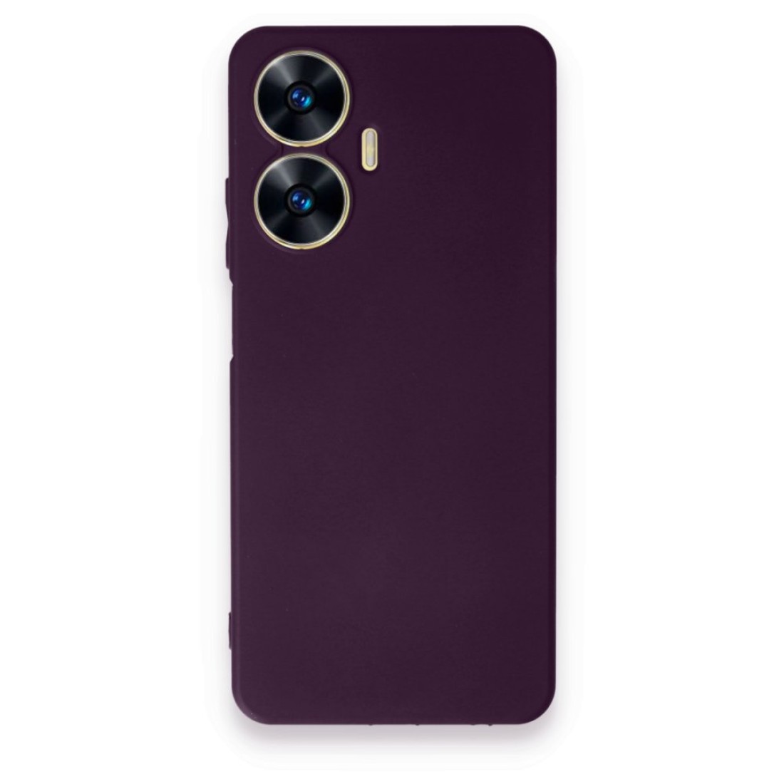  Realme C55 Kılıf First Silikon - Mor
