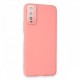 Vivo Y11S Kılıf Lansman Glass Kapak - Pembe Vivo Y11S Kılıf Lansman Glass Kapak - Pembe