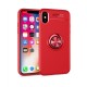 iPhone X Kılıf Range Yüzüklü Silikon - Kırmızı iPhone X Kılıf Range Yüzüklü Silikon - Kırmızı