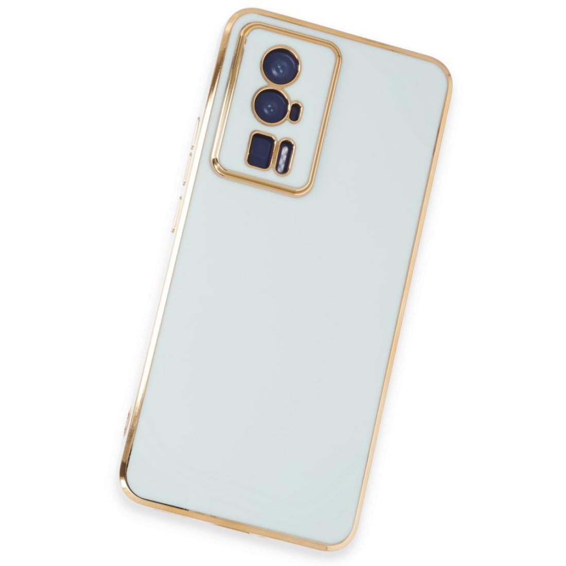  Xiaomi Poco F5 Pro Kılıf Volet Silikon - Açık Yeşil
