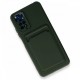 Xiaomi Redmi Note 11 Kılıf Kelvin Kartvizitli Silikon - Koyu Yeşil Xiaomi Redmi Note 11 Kılıf Kelvin Kartvizitli Silikon - Koyu Yeşil