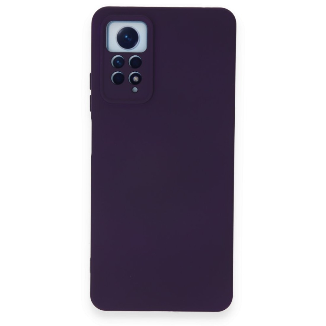  Xiaomi Redmi Note 12 Pro 4G Kılıf Nano içi Kadife Silikon - Mor