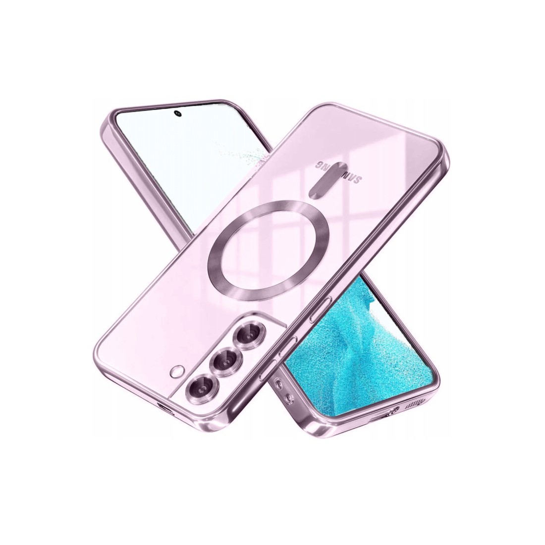  Samsung Galaxy S22 Kılıf Kross Magneticsafe Kapak - Mor