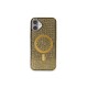 iPhone 16 Kılıf Diamond Magsafe Kapak - Gold iPhone 16 Kılıf Diamond Magsafe Kapak - Gold