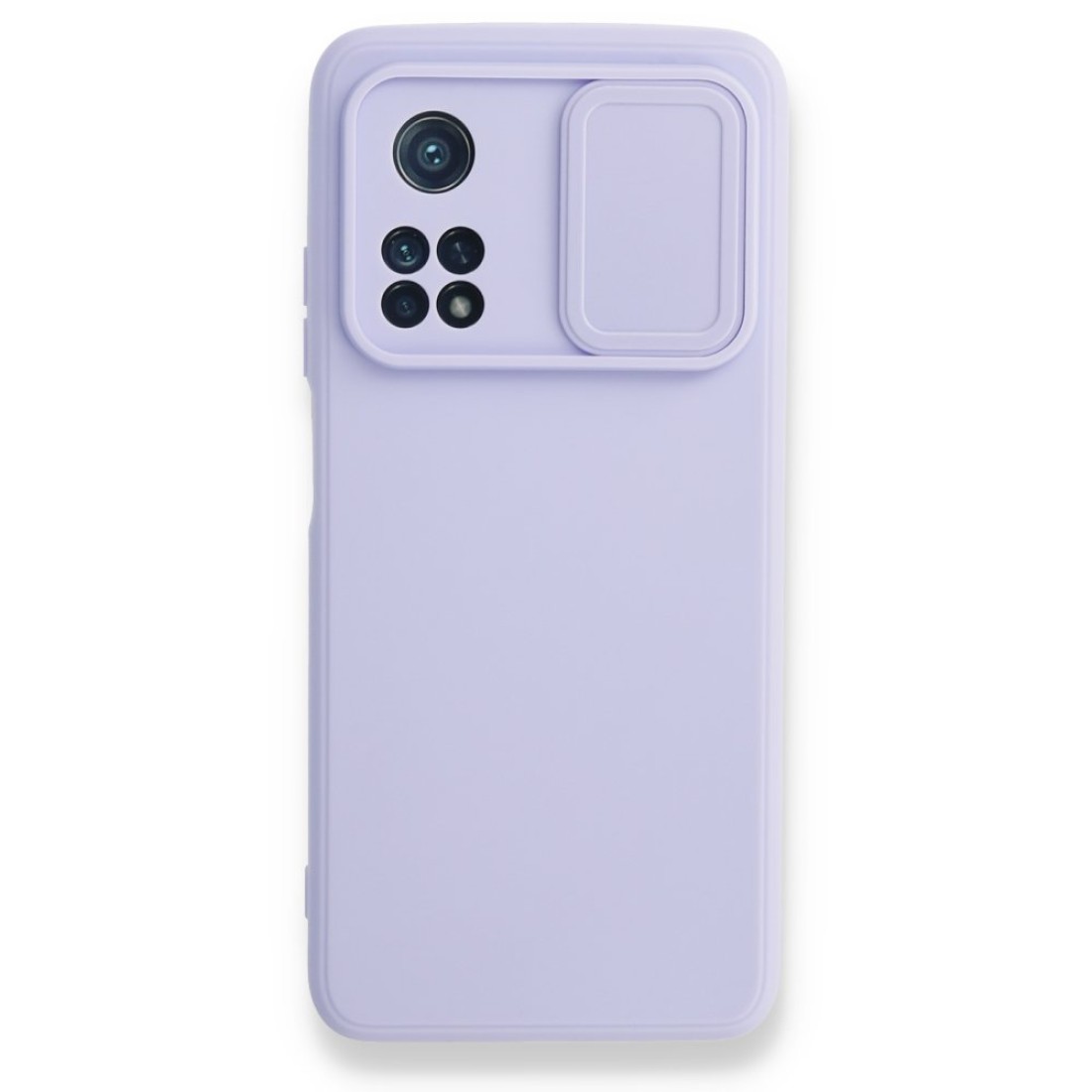  Xiaomi Mi 10T Pro Kılıf Color Lens Silikon - Mor