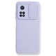  Xiaomi Mi 10T Pro Kılıf Color Lens Silikon - Mor
