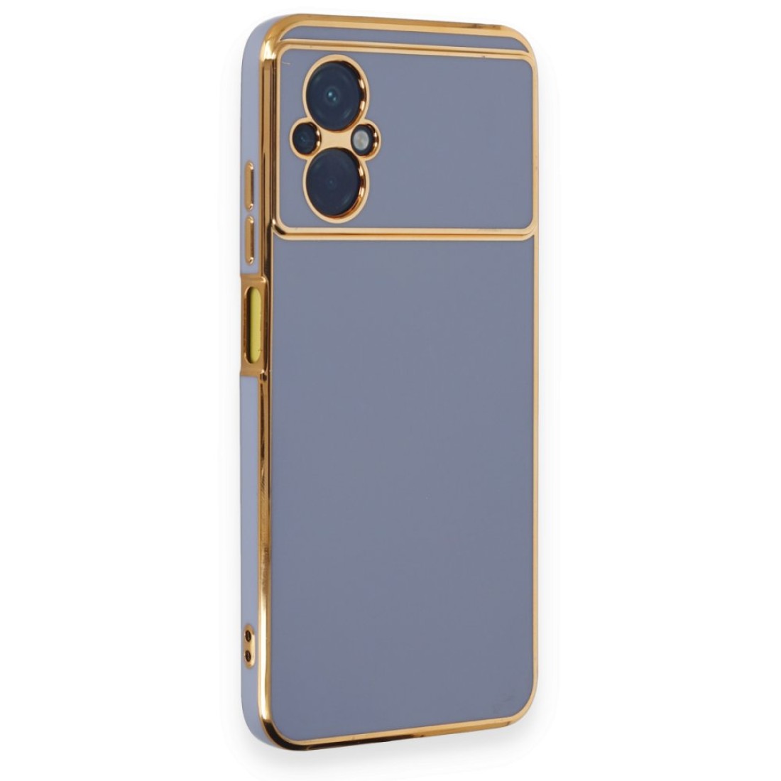  Xiaomi Poco M5 Kılıf Volet Silikon - Mavi
