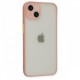  iPhone 14 Plus Kılıf Montreal Silikon Kapak - Pembe