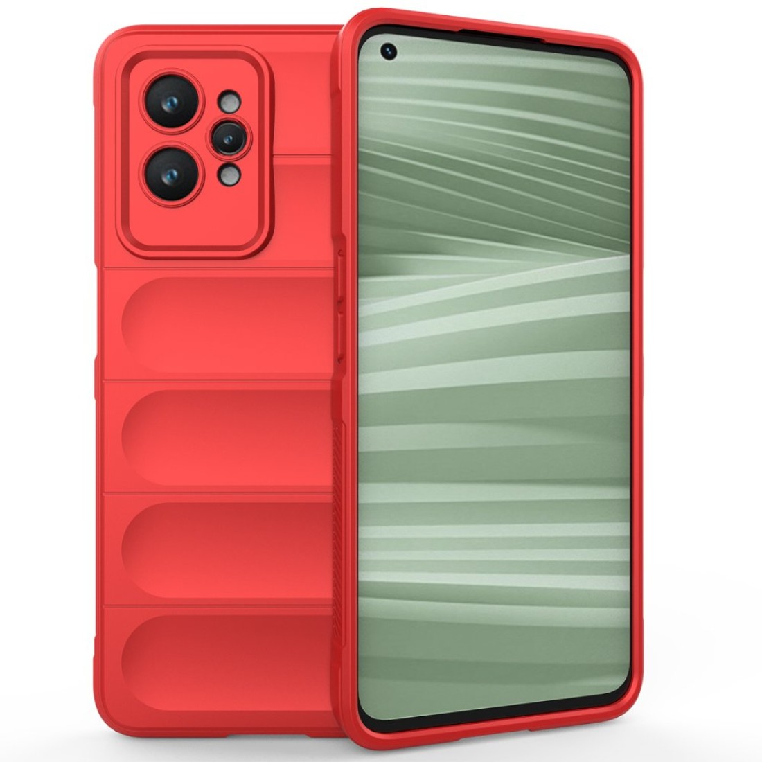  Realme GT2 Pro 5G Kılıf Optimum Silikon - Kırmızı