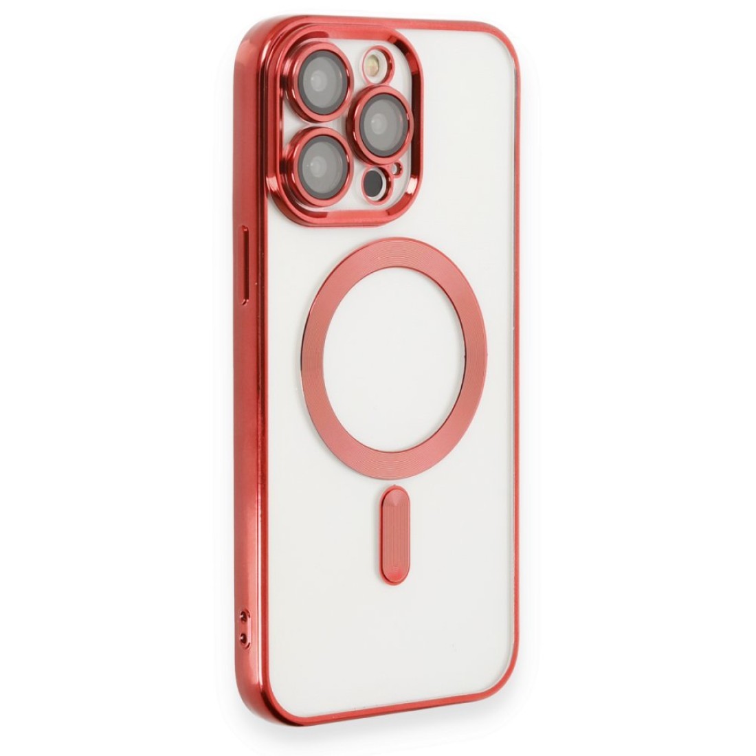  iPhone 14 Pro Max Kılıf Kross Magneticsafe Kapak - Kırmızı