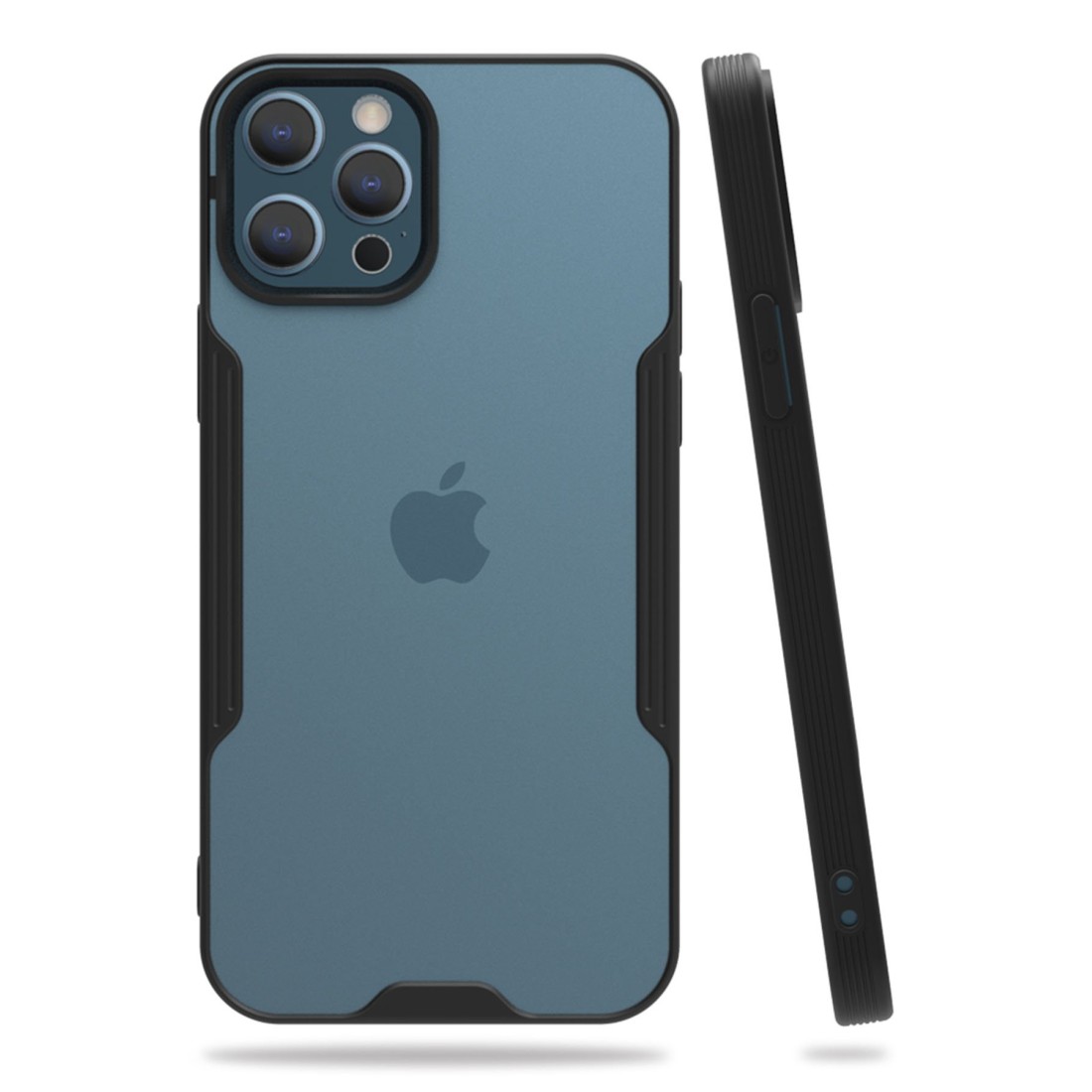 iPhone 12 Pro Kılıf Platin Silikon - Siyah iPhone 12 Pro Kılıf Platin Silikon - Siyah