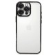 iPhone 16 Pro Max Kılıf Razer Lensli Silikon - Siyah iPhone 16 Pro Max Kılıf Razer Lensli Silikon - Siyah
