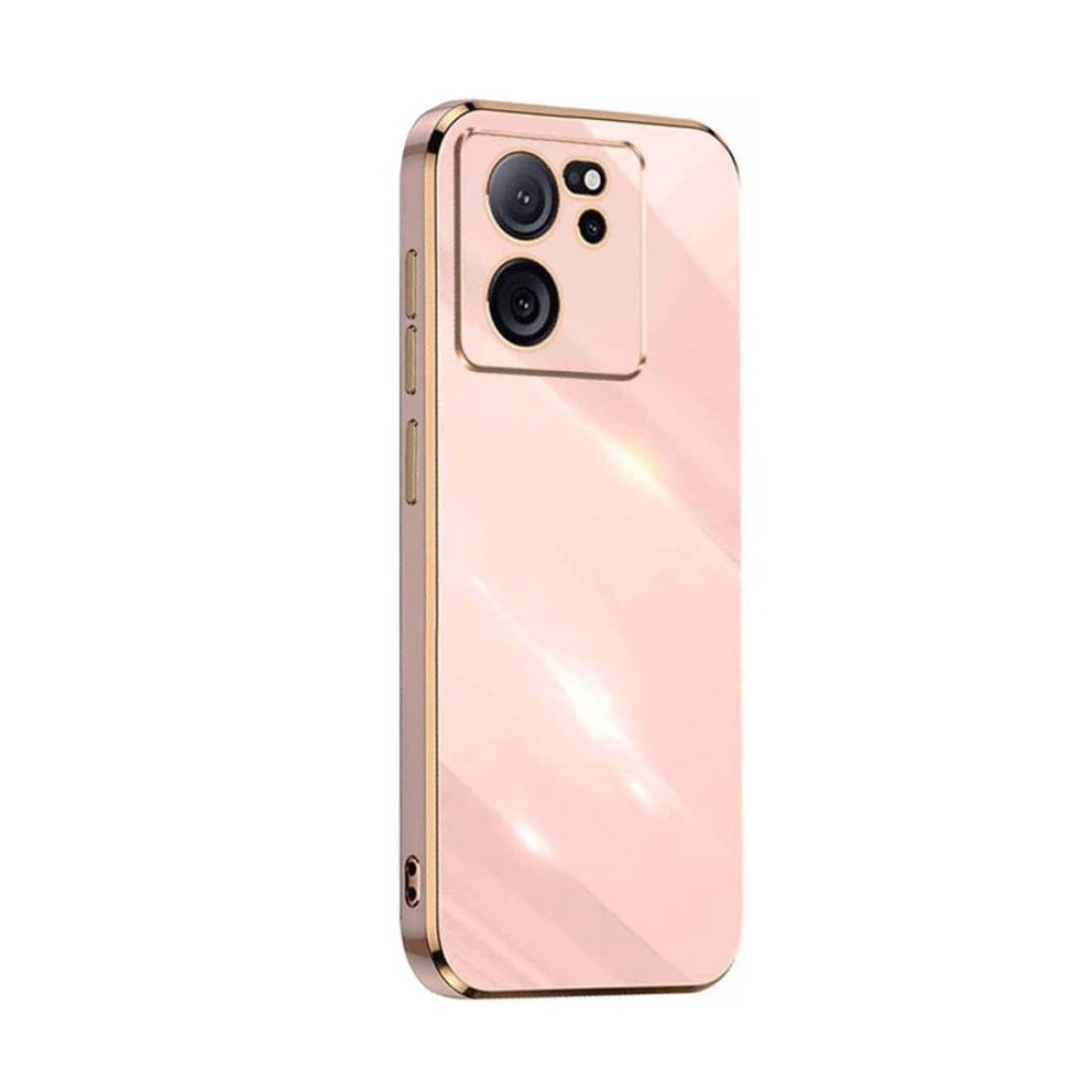  Xiaomi Mi 13T Kılıf Volet Silikon - Pembe