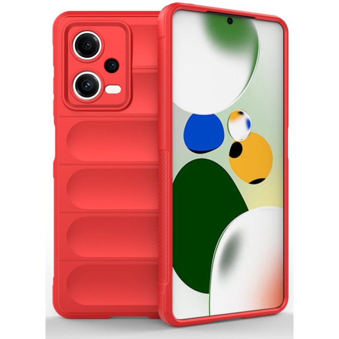  Xiaomi Poco X5 Pro 5G Kılıf Optimum Silikon - Kırmızı