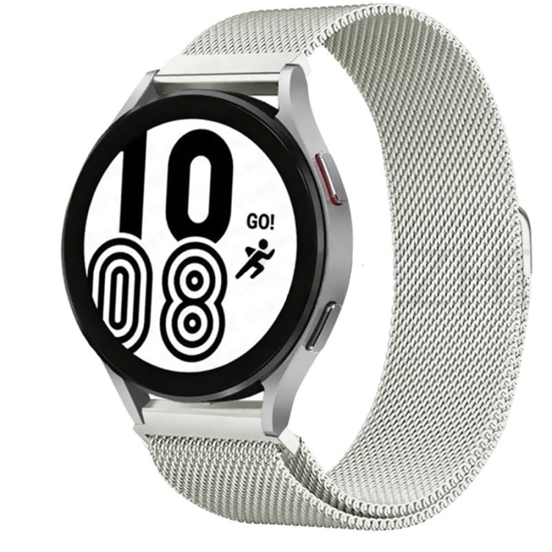  GT4 46mm 22mm Metal Mıknatıslı Kordon - Gümüş