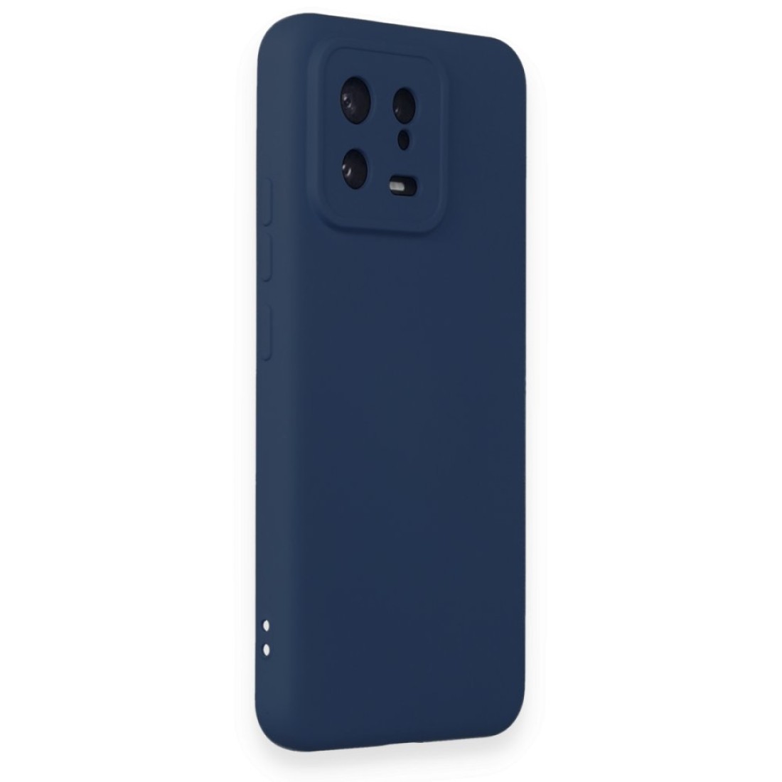  Xiaomi Mi 13 Kılıf Nano içi Kadife Silikon - Lacivert