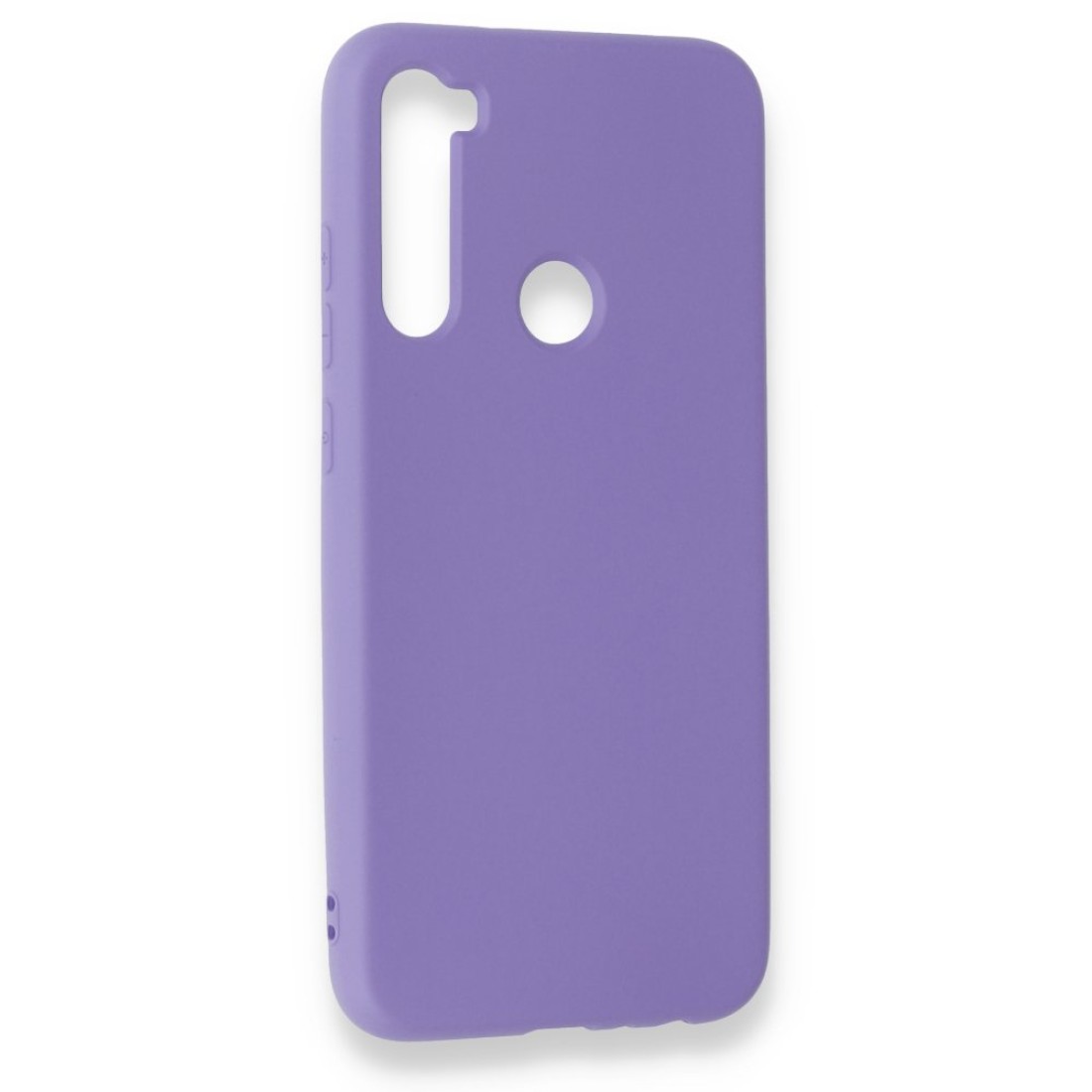 Xiaomi Redmi Note 8 Kılıf Nano içi Kadife Silikon - Lila Xiaomi Redmi Note 8 Kılıf Nano içi Kadife Silikon - Lila