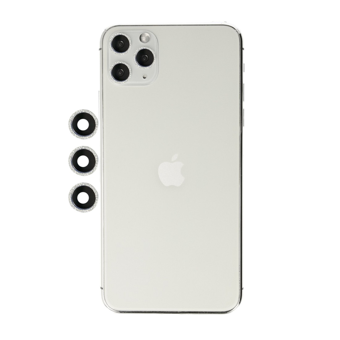  iPhone 11 Pro Shine Kamera Lens - Gümüş
