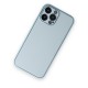 iPhone 14 Pro Kılıf Coco Deri Silikon Kapak - Sky Blue iPhone 14 Pro Kılıf Coco Deri Silikon Kapak - Sky Blue