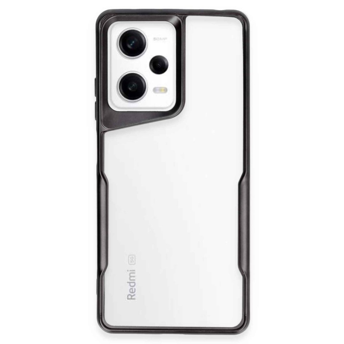  Xiaomi Redmi Note 12 Pro 5G Kılıf Boyi Silikon Kapak - Siyah