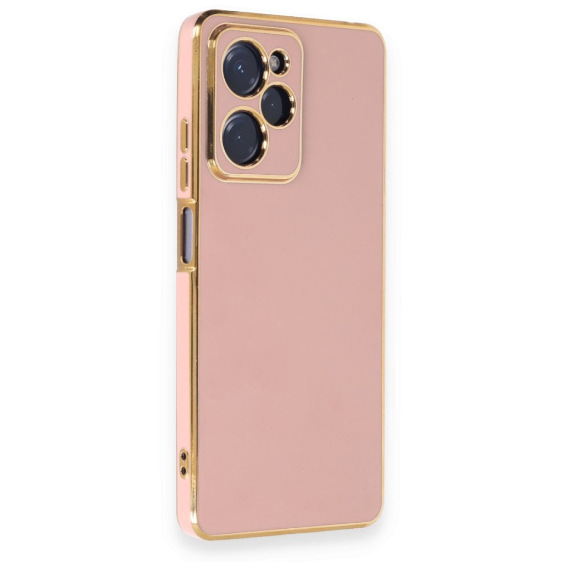  Xiaomi Poco X5 Pro 5G Kılıf Volet Silikon - Pembe