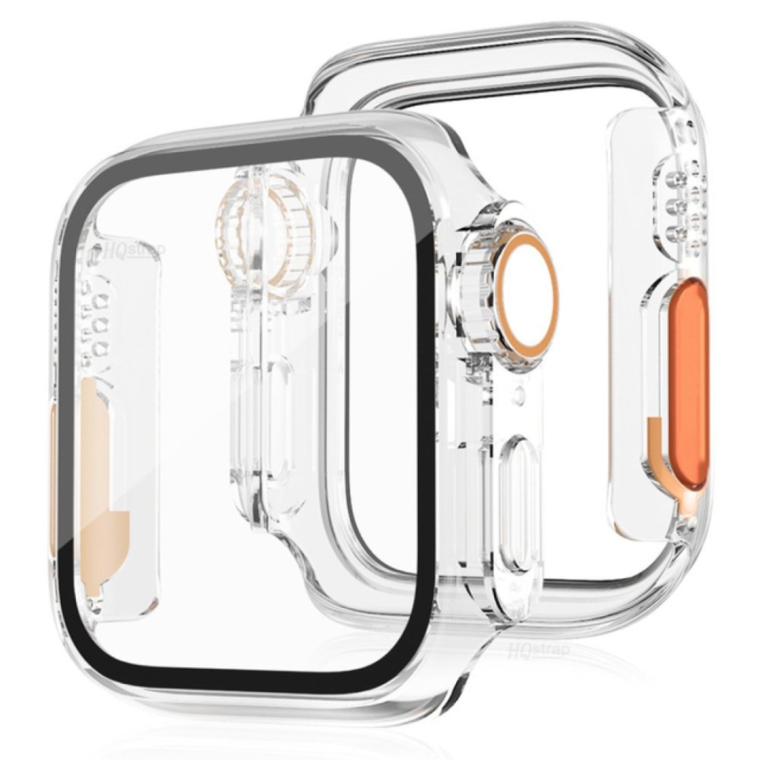  Apple Watch 40mm Watch 49mm Kasa Dönüştürücü ve Ekran Koruyucu - Şeffaf
