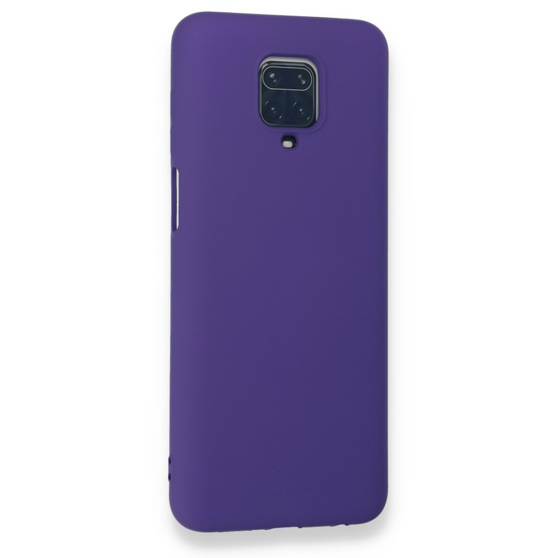 Xiaomi Redmi Note 9S Kılıf Nano içi Kadife Silikon - Mor Xiaomi Redmi Note 9S Kılıf Nano içi Kadife Silikon - Mor